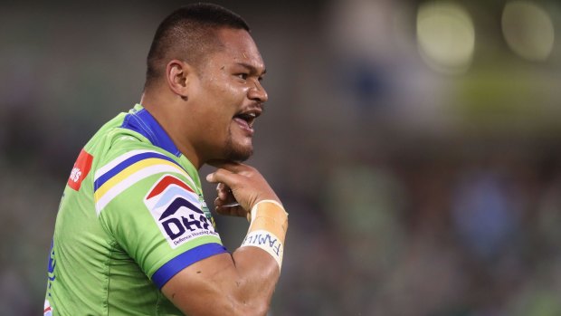 Toughest to tackle in NRL: Joey Leilua