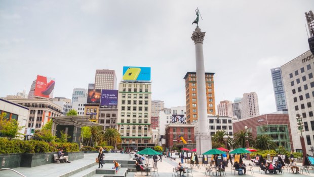 Union Square, San Francisco.