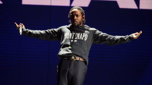 Kendrick Lamar's performance at the Brit Awards has divided viewers.
