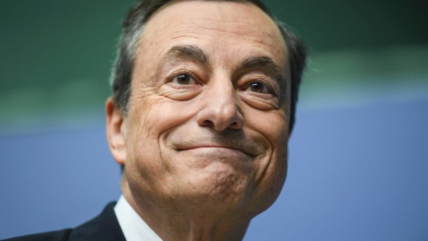 ECB president Mario Draghi: A shift is under way at the European Central Bank where several governors suggested a total halt to QE as soon as next September.