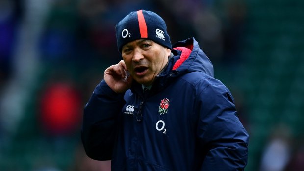 Tricky draw: Eddie Jones' England have been drawn with France and Argentina.