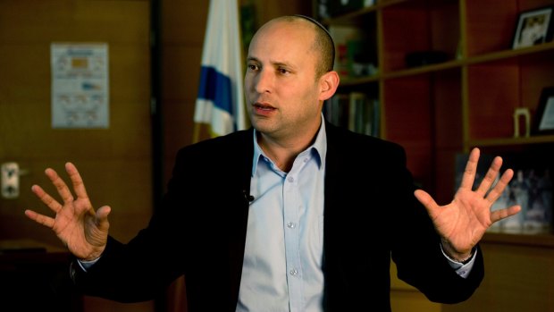Naftali Bennett, Israel's far-right education minister and a leading voice in the country's settler movement, has said that a Trump presidency should mark the end of calls for a Palestinian state.
