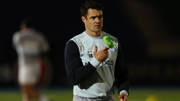 Shocker: Dan Carter has one of his worst games in his gloried rugby career.