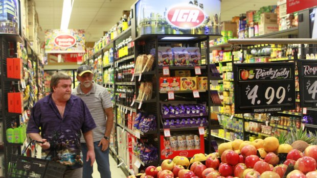 Coles and Woolworths have lower prices than IGA and make more money, so it stands to reason they have lower costs.