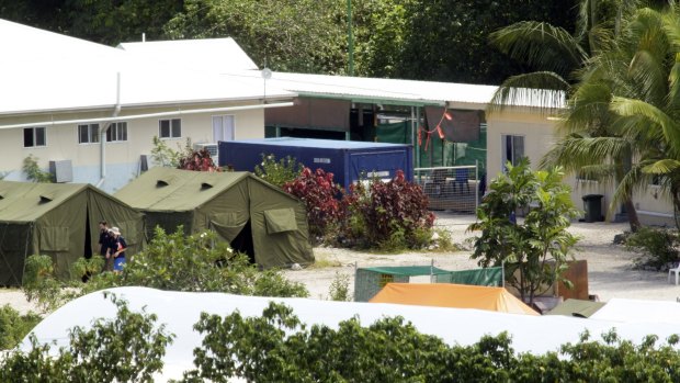 The Nauru detention centre, as pictured in 2012.