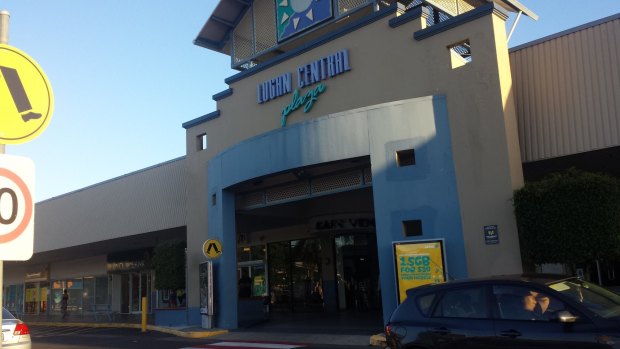 A man died after an altercation at Logan Central Plaza.