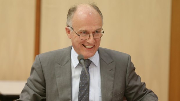 Pleased: Senator Eric Abetz is happy department heads are wishing people a merry Christmas.