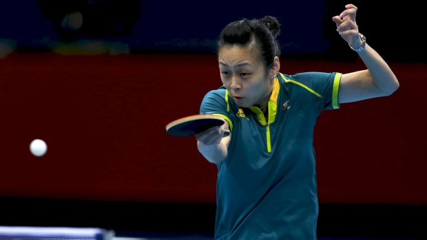Seasoned performer: Miao Miao is competing at her fourth Commonwealth Games.