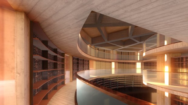 A three-floor library of rare books and manuscripts will be open to the public.
