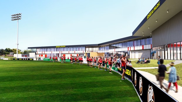 An artist's impression of the new facility at Moorabbin.