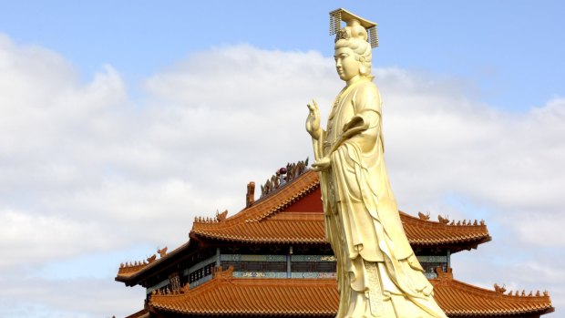 The Heavenly Queen Temple in Footscray is part of the cultural mix that enriches Melbourne.