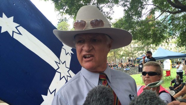 Queensland MP Bob Katter speaks out against the state government's anti-bikie laws.
