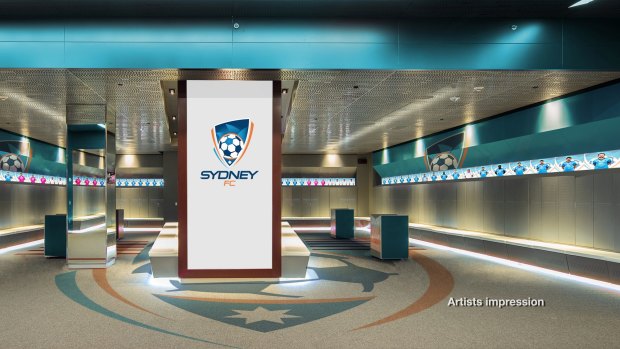 An artist's impression of the new-look Sydney Football Stadium