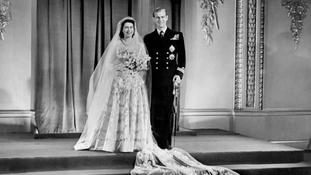 The now 89-year-old wrote the note in 1947 about their courtship, just months before the pair married on November 20 at Westminster Abbey. 