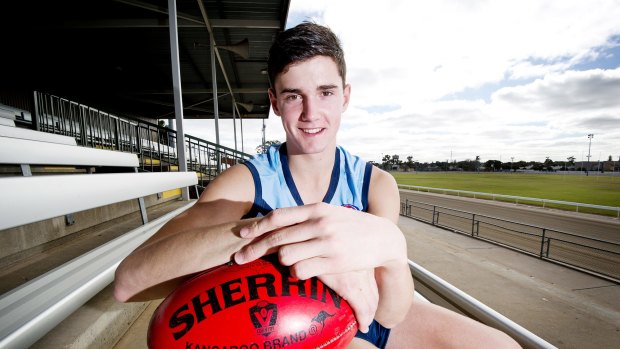Talented draft prospect Jarrod Brander could be removed from the GWS Academy. 