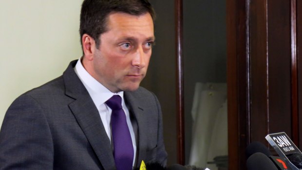 Opposition Leader Matthew Guy 