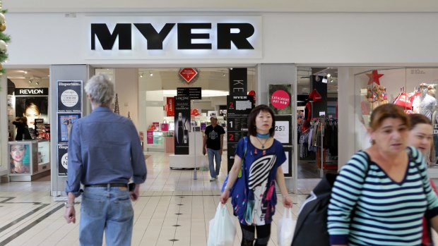"Times of great opportunity": Myer flags its time of disappointing results is coming to an end as it enters the Christmas period.