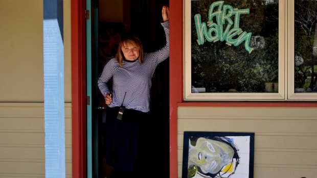 Tilly Davey, director of the Ainslie Village Art Haven, says it is a space for free expression and experimentation.
