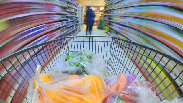 Fill your trolley with fresh food from the refrigerated section and shop 'around the aisles' as much as possible.