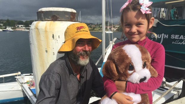 Alan Langdon and his daughter Que sailed from New Zealand to Australia on a 6-metre catamaran.
