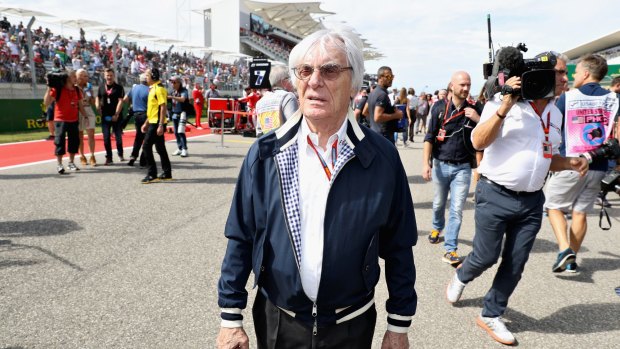Sold: Formula One supremo Bernie Ecclestone sold the sport to Liberty Media this year.