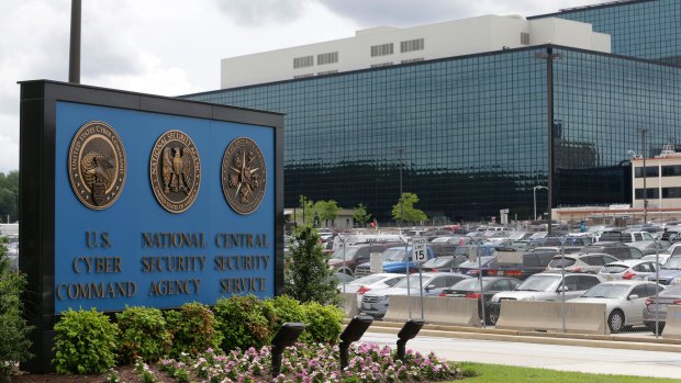 The National Security Agency campus in Fort Meade, Maryland. 