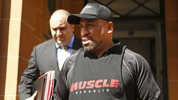 John Hopoate claims he did absolutely nothing wrong after being charged with intimidating a business owner.