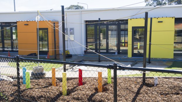 A new childcare centre at 2 Mornington Street in Amaroo is nearing completion but could be delayed.
