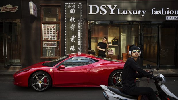 China is expected to become the world's largest luxury car market by this year.