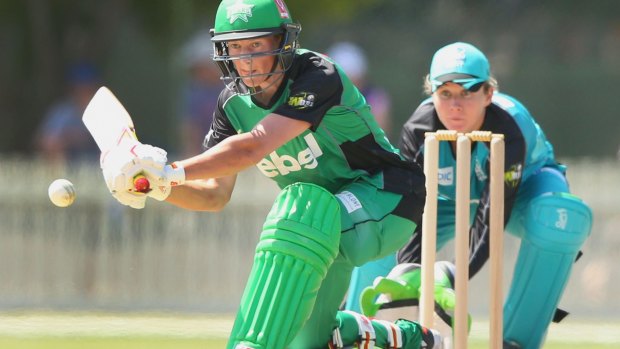 Melbourne Stars' Meg Lanning in action in the popular Big Bash League last season. 