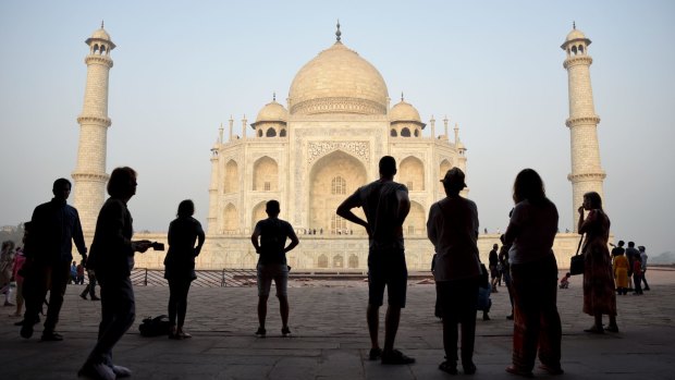 The Taj Mahal. Australians flock to India but a visa will set you back $US50.