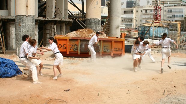 A performance by Tel Aviv-based group Public Movement.