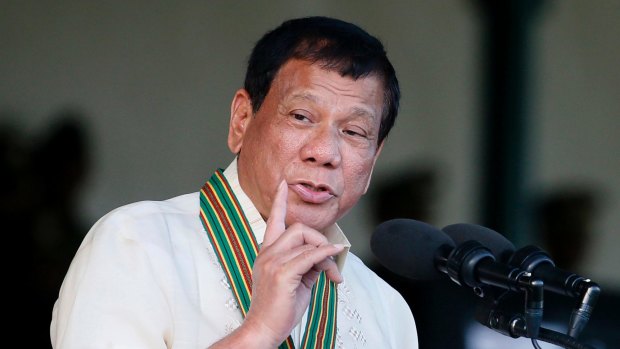 President Rodrigo Duterte Duterte started cultivating closer ties with Beijing last October.