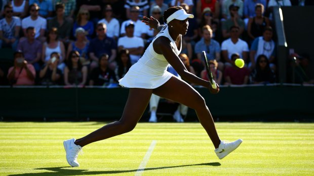 "You have to be aware, and you have to know what's around you as a player": Venus WIlliams.
