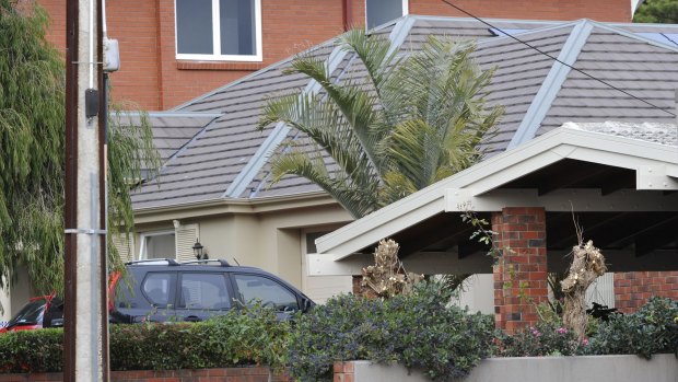 The home of Phil Walsh, where the first-season coach was found dead.