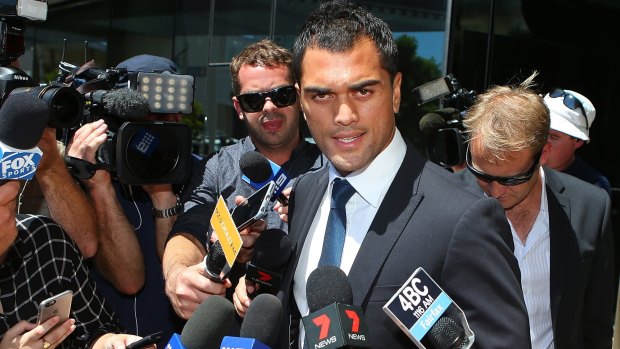 Former NRL and AFL star Karmichael Hunt was fined $2500 after pleading guilty to four charges of cocaine possession. 
