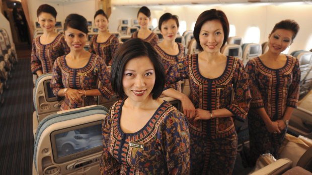 Singapore Airlines' flight attendants can't be faulted.