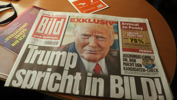 Donald Trump made quite a splash with his interview in the German newspaper Bild.