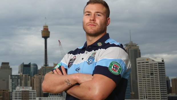 Captain pick: Lock Trent Merrin has been named as a future NSW skipper. Now for Origin I.