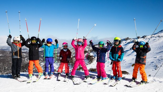 Thredbo’s age-segregated ski schools keep kids with peers.