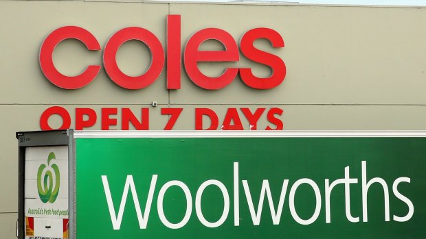 Coles' strong performance contrasts sharply with rival Woolworths.
