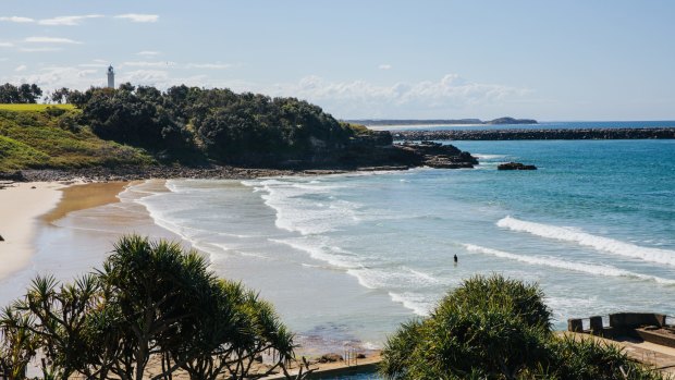 Yamba has become renowned for its beaches.