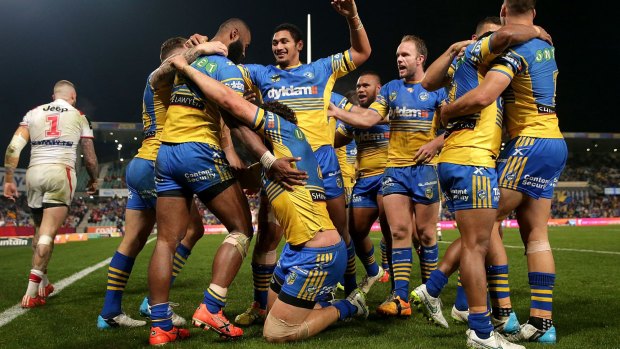 Which Eels side will turn up on monday night?