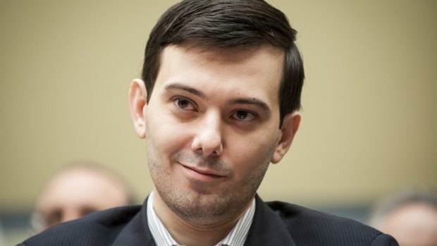 'Pharma Bro' Martin Shkreli in a House Committee on Oversight and Government Reform hearing on prescription drug prices in Washington, DC, in February.