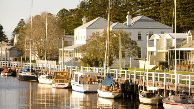 Charming: The seaside town of Port Fairy.