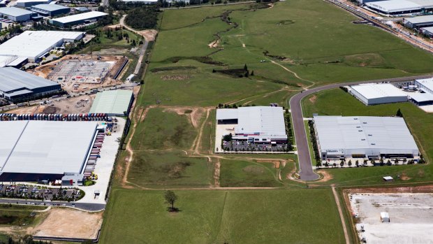 On the move: GPT has paid $16 million for 5.1 hectares to build a logistics site at Eastern Creek.