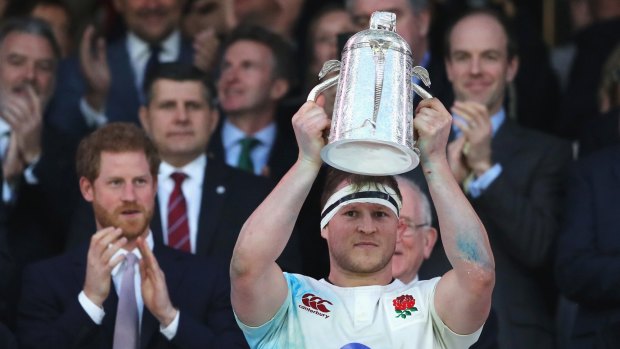 Approaching greatness: Dylan Hartley  knows a win against Scotland will cement his side's place in history.