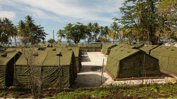 The Manus Island detention camp.