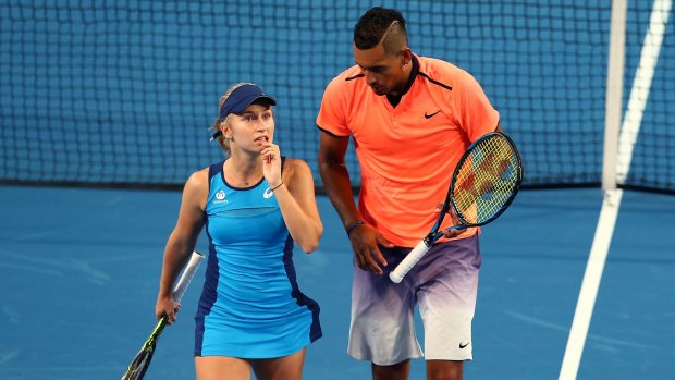 Gavrilova and Kyrgios are confident they can still make it through their pool.