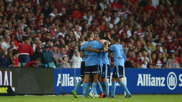 Derby opener: Western Sydney Wanderers and Sydney FC are set to face each other in the first round of the new A-League season.